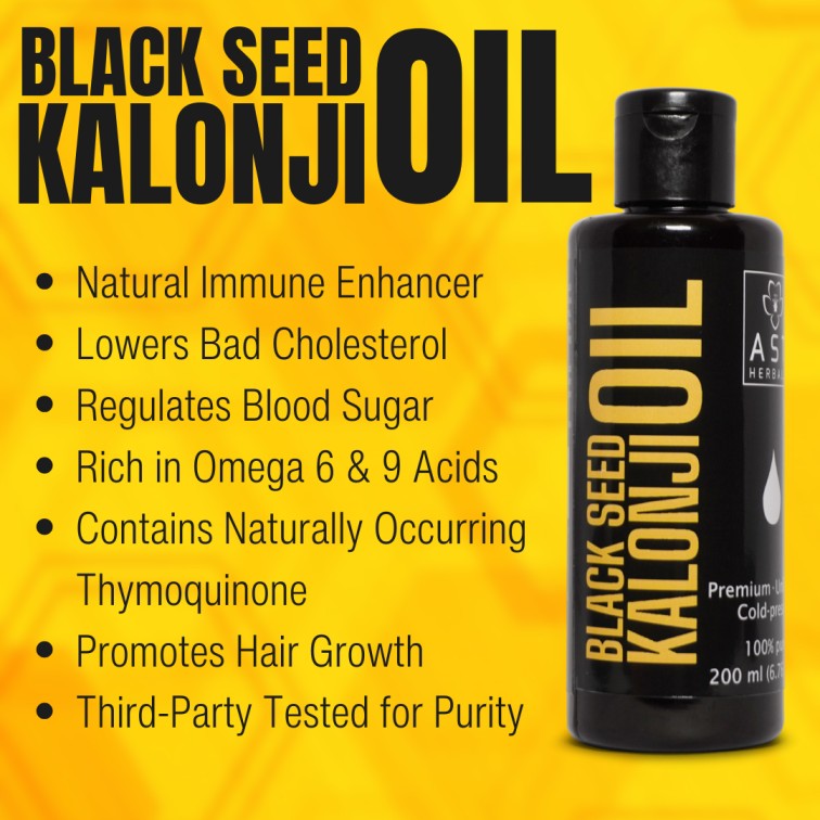black seed kalonji oil